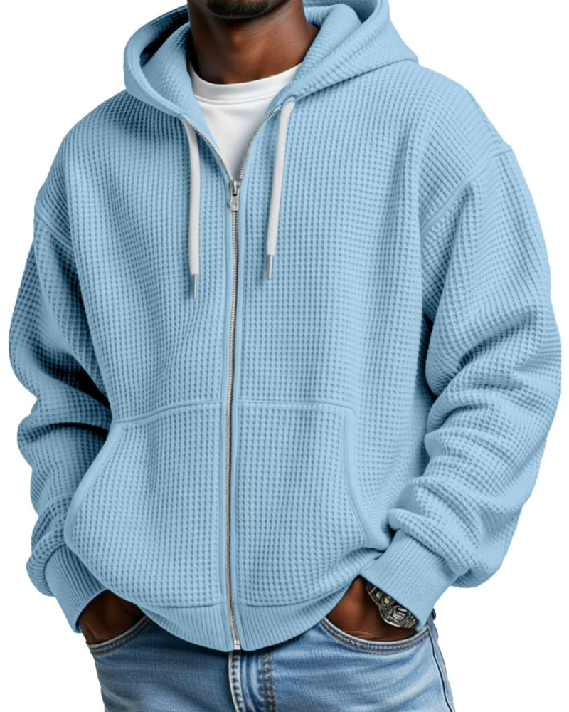 Carl | Sweatshirt com fecho confortável