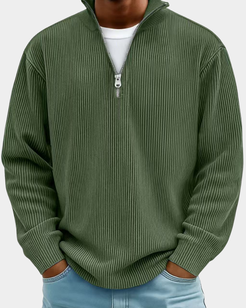 Calix | Sweater de Zip em Tendência