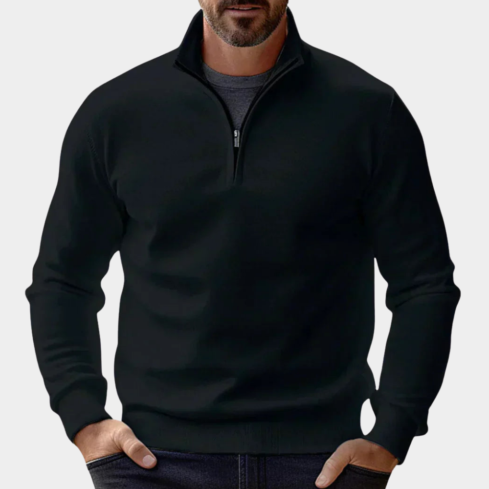 Davis | Suéter confortável com fecho