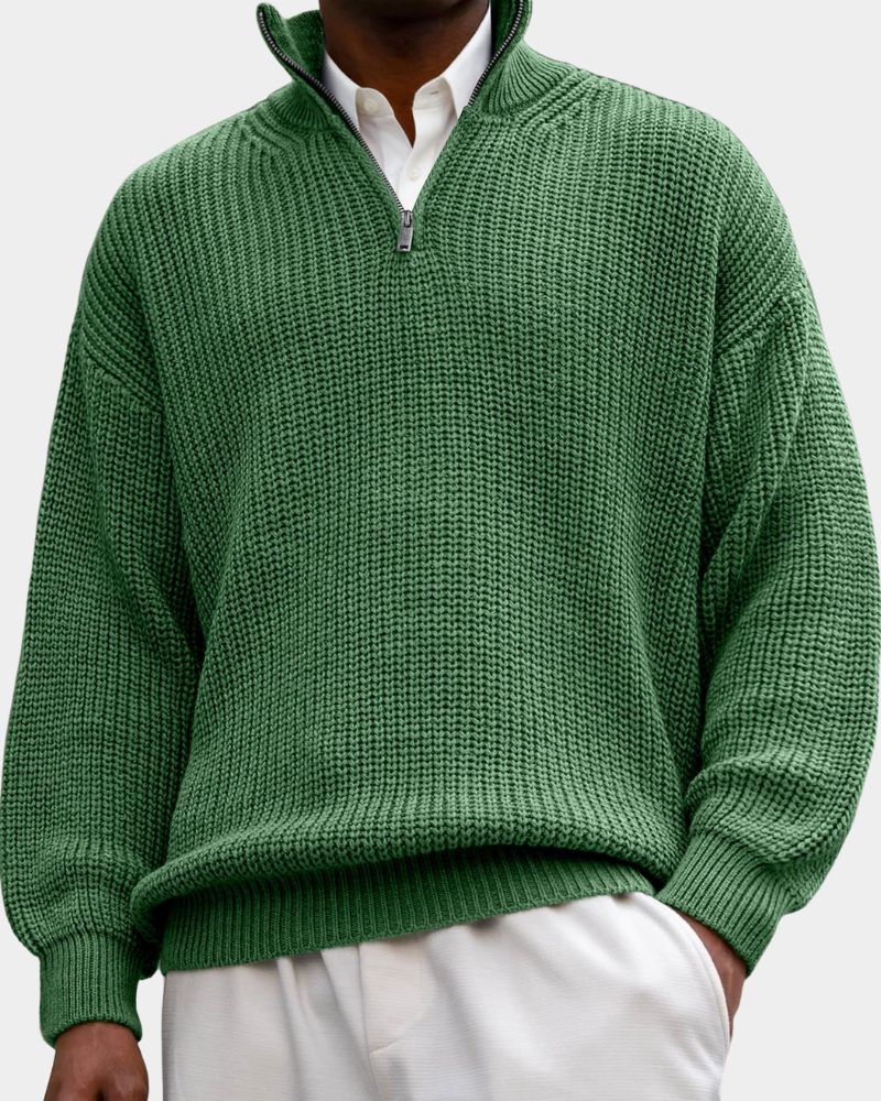 Julius | Camisa polo texturizada de manga longa