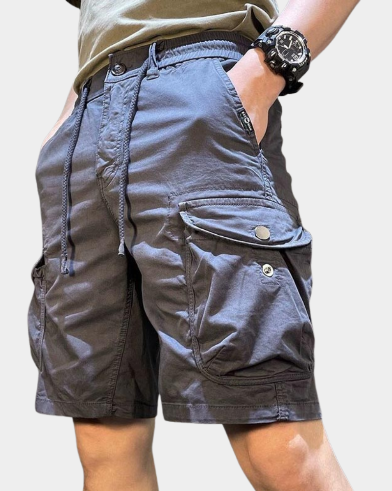 Cyrus | Calções casuais de corte solto