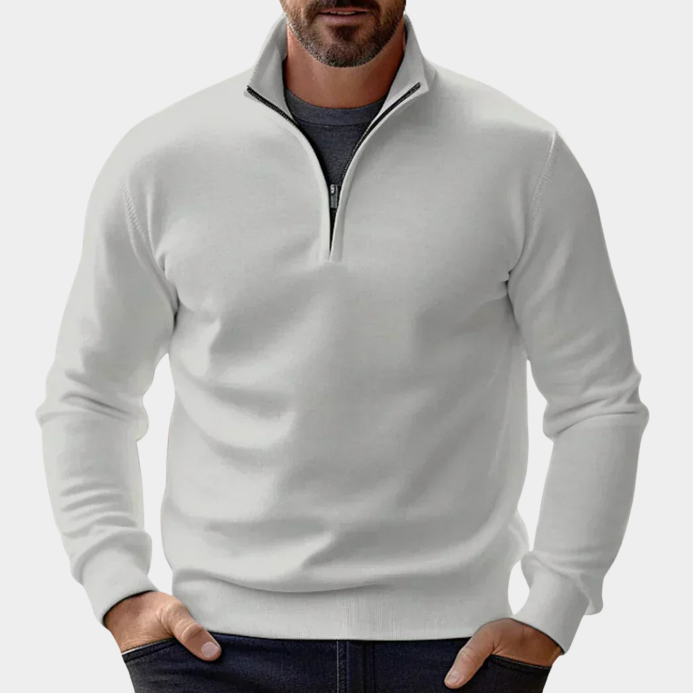 Davis | Suéter confortável com fecho