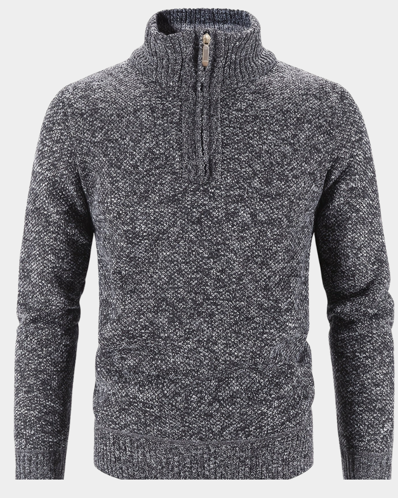 Elric | Camisola Casual com Zip de Meio