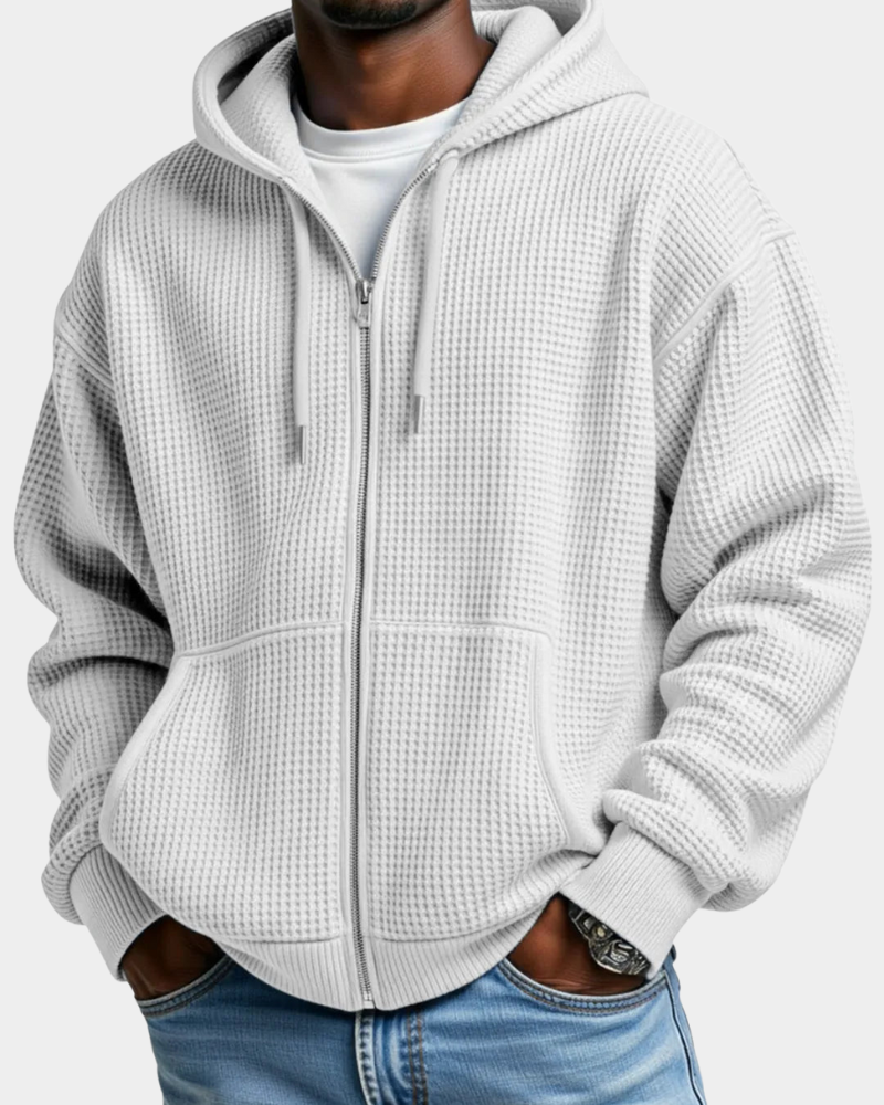 Carl | Sweatshirt com fecho confortável