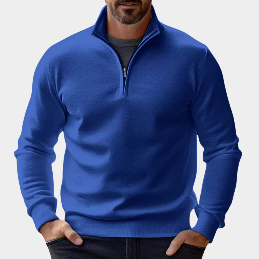 Davis | Suéter confortável com fecho