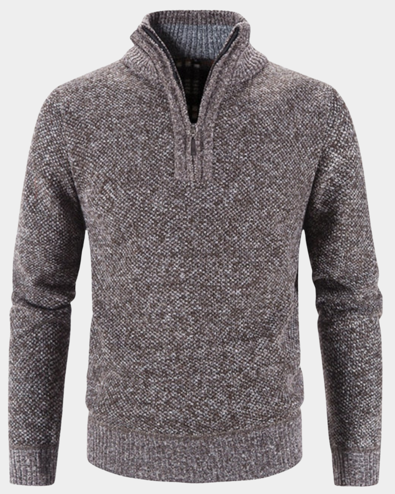 Elric | Camisola Casual com Zip de Meio