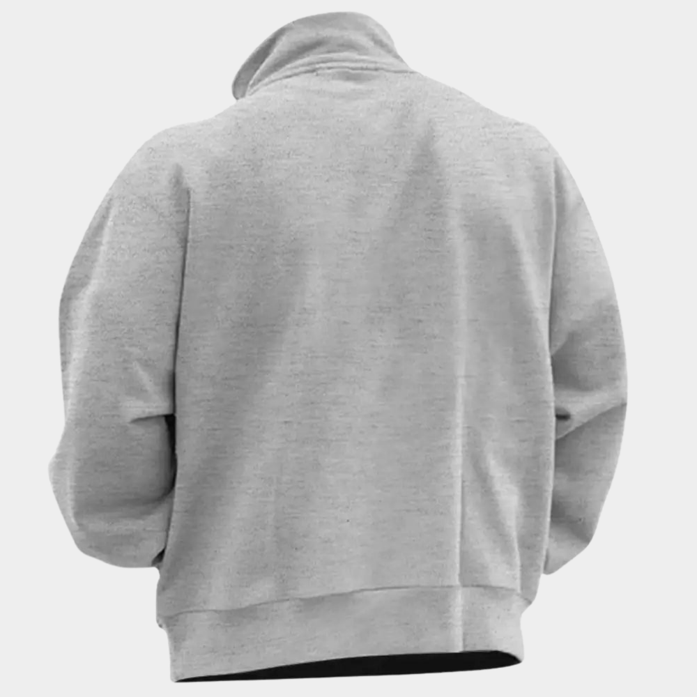 Reymond | Sweater com conforto durante todo o dia e fecho de zip