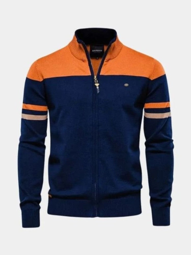 Anders™ | Cardigan de malha com fecho de correr