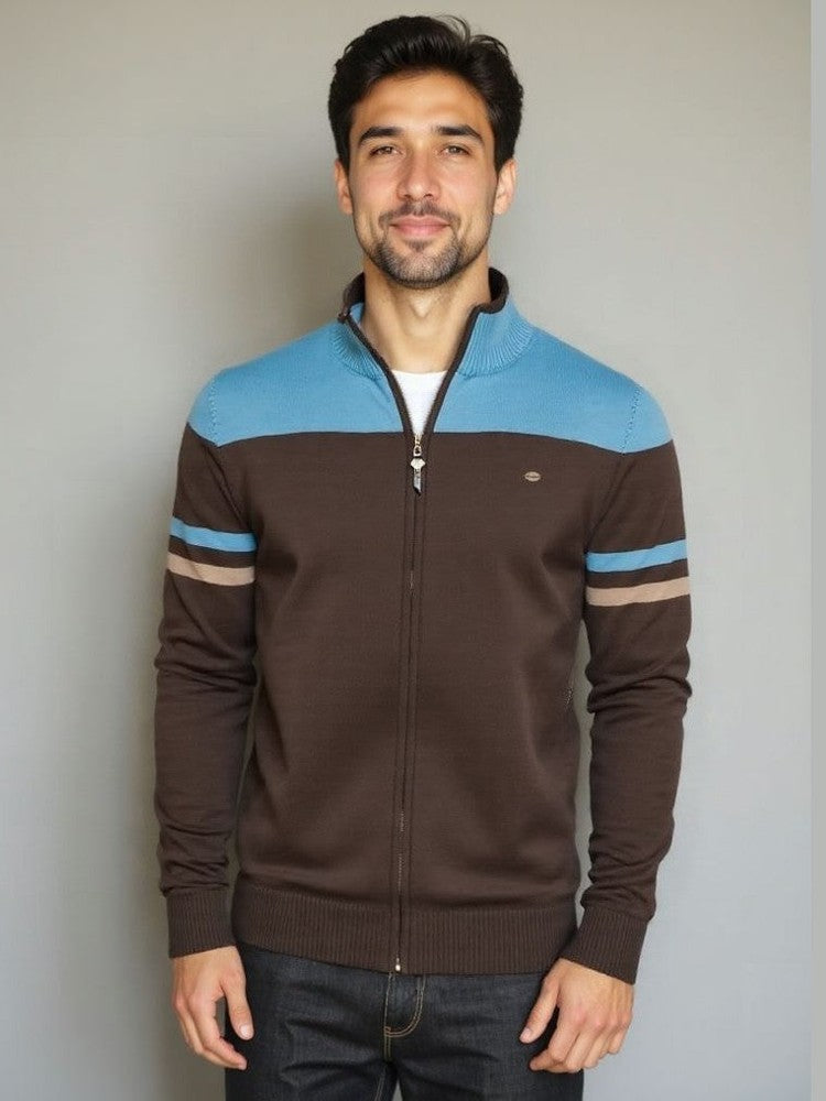 Anders™ | Cardigan de malha com fecho de correr