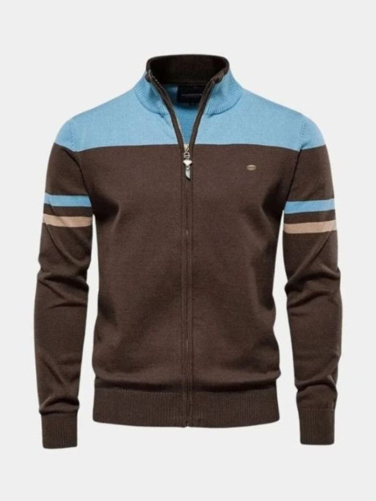 Anders™ | Cardigan de malha com fecho de correr