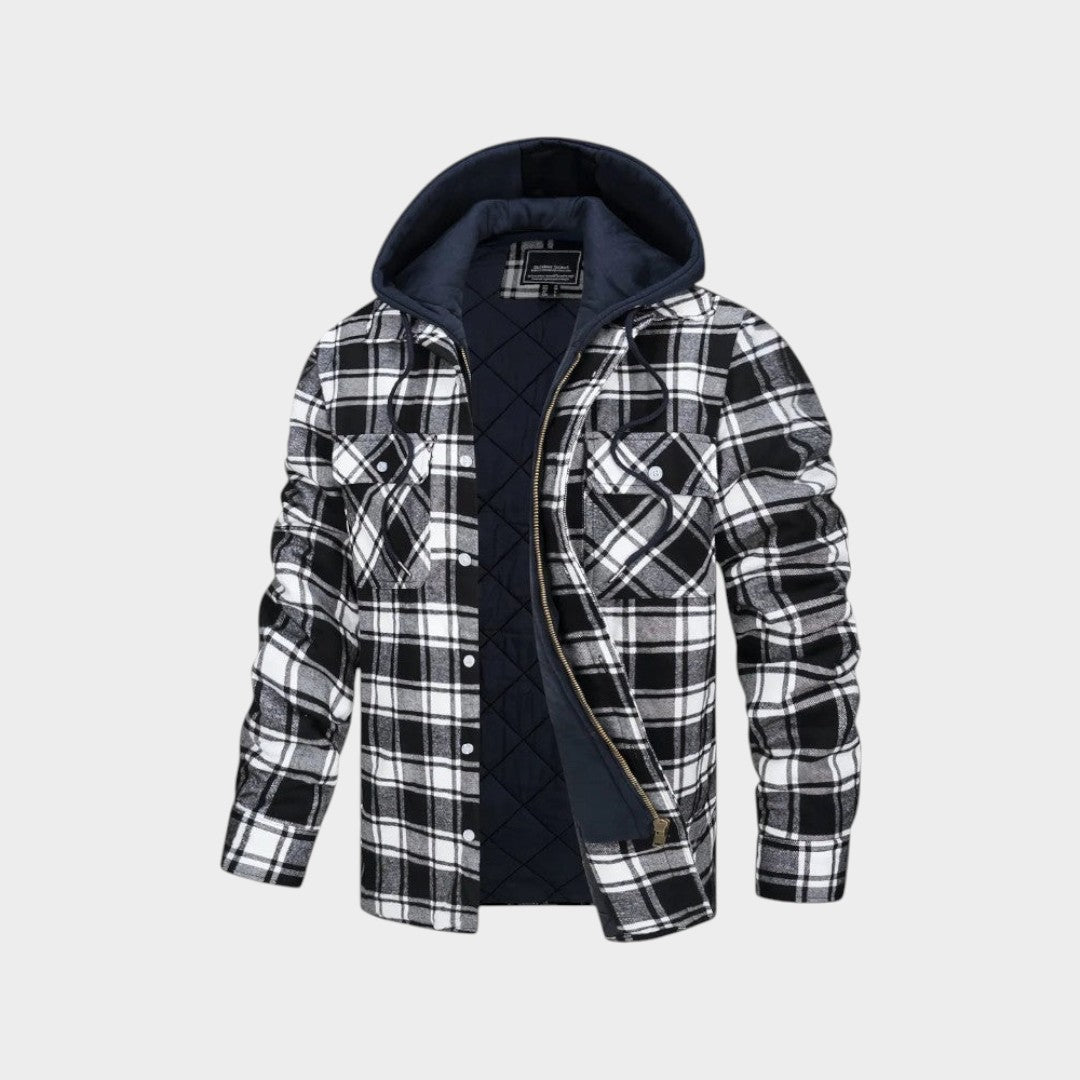 Asger™ | Casaco quente para homem de mistura premium de lã