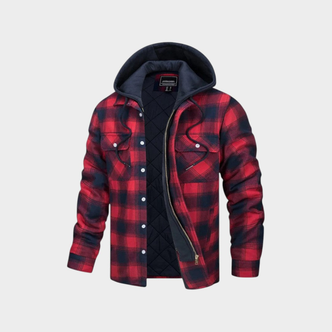 Asger™ | Casaco quente para homem de mistura premium de lã