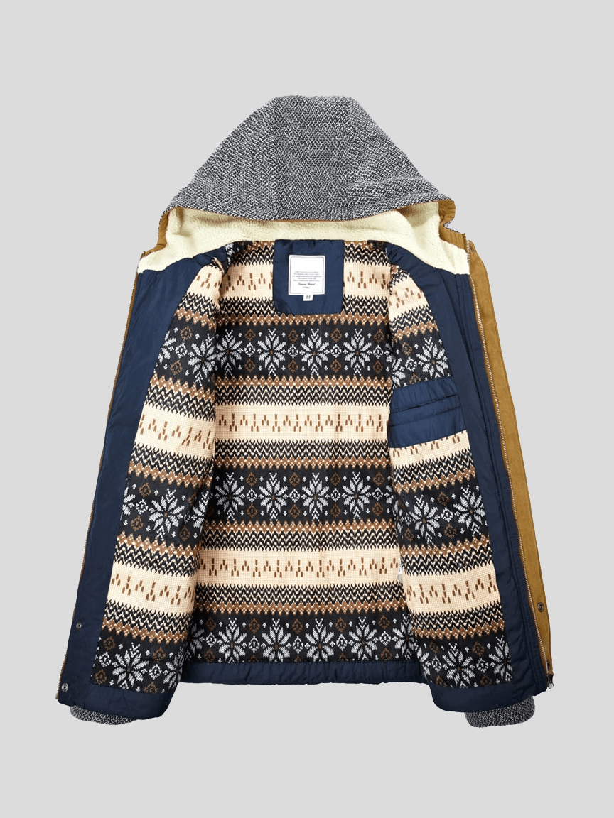 Carsten™ | Casaco de penas elegante