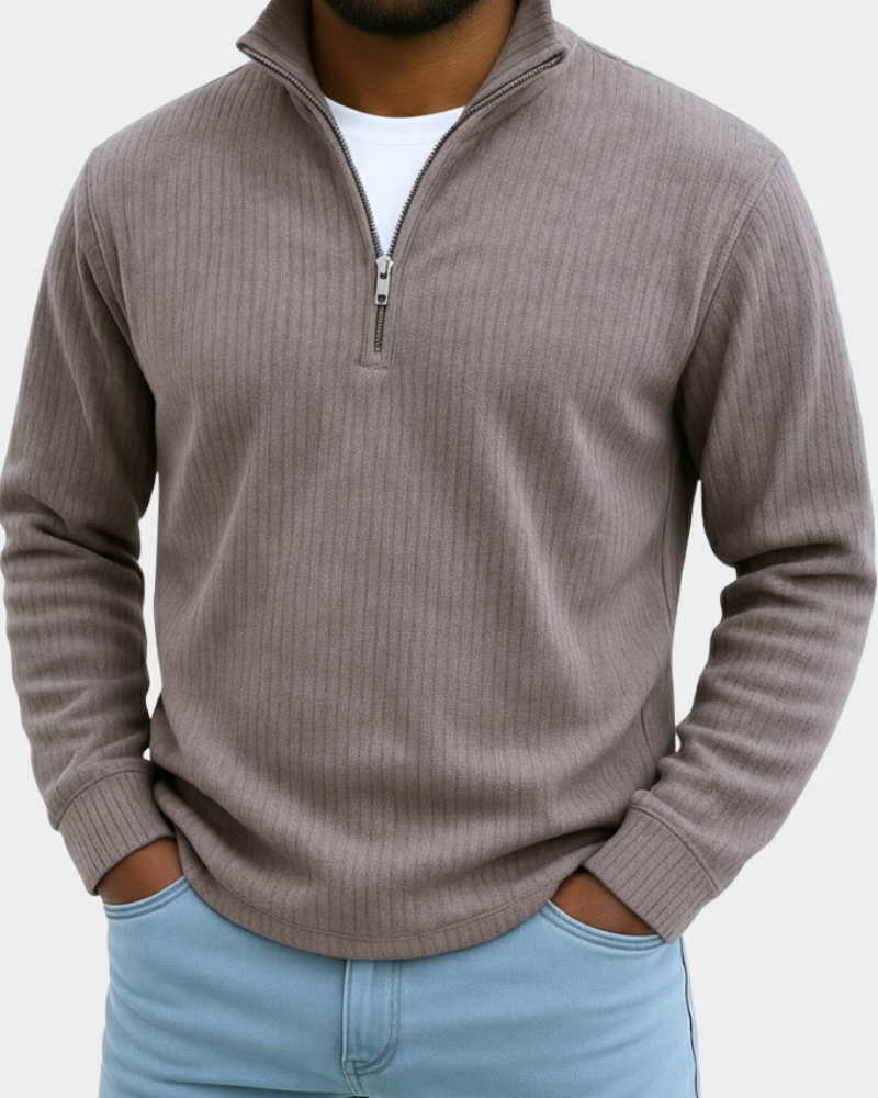 Calix | Sweater de Zip em Tendência