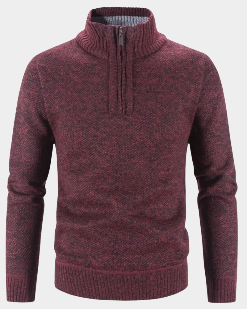 Elric | Camisola Casual com Zip de Meio