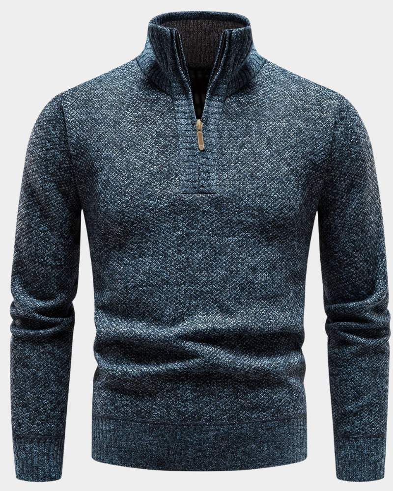 Elric | Camisola Casual com Zip de Meio