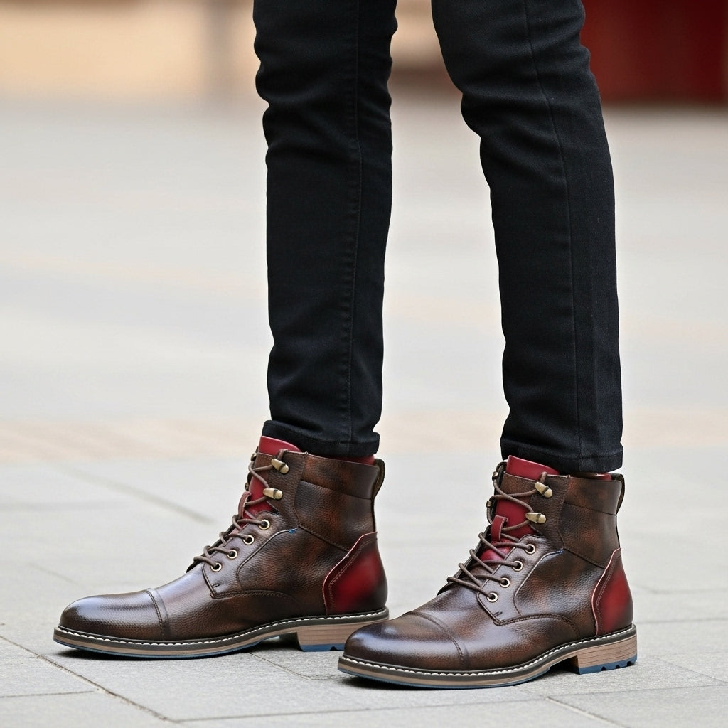 Ethan | Botas Oxford Artesanais em Couro