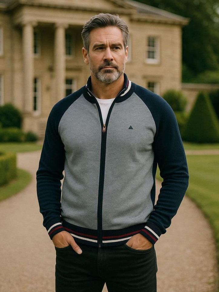 Felix™ | Cardigan com Zíper