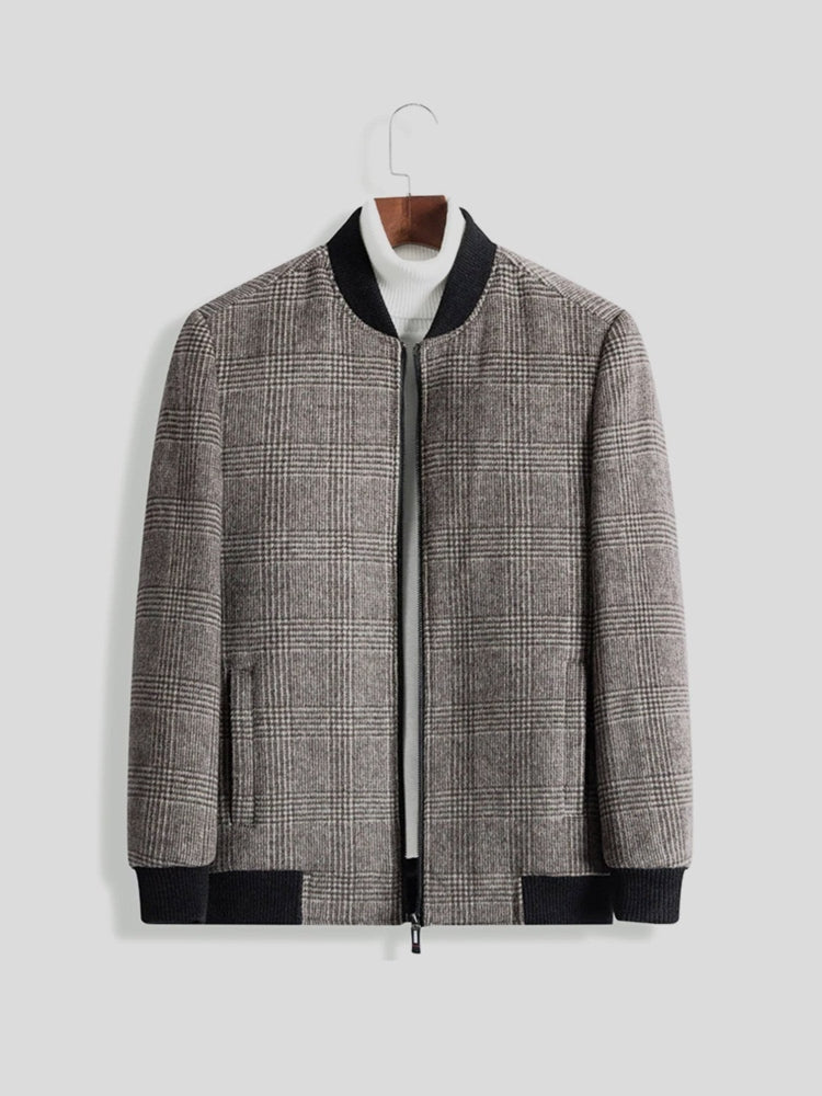 Malthe™ | Casaco de couro elegante