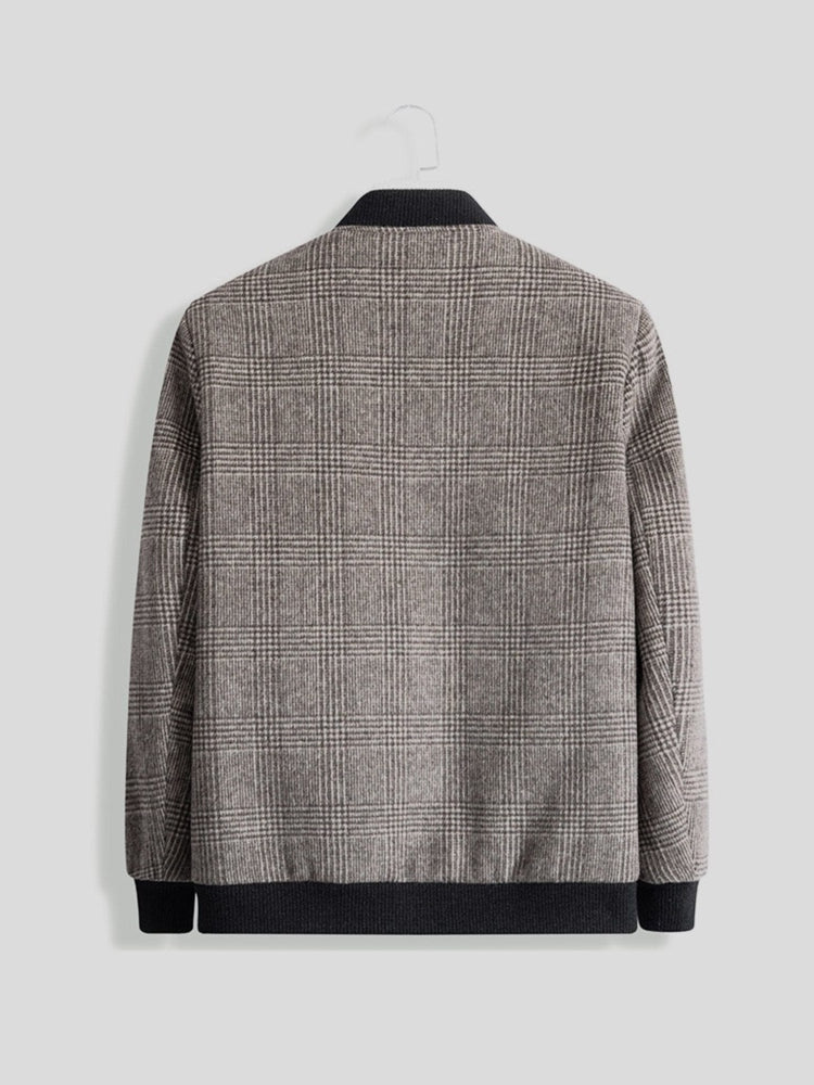 Malthe™ | Casaco de couro elegante