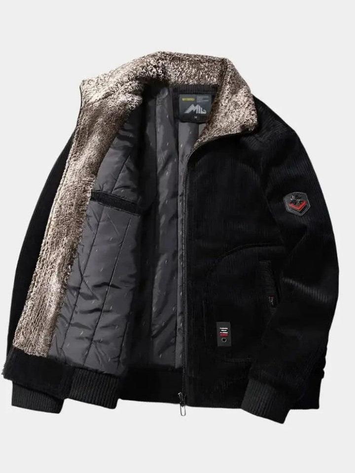 Rib™ | Casaco térmico de veludo