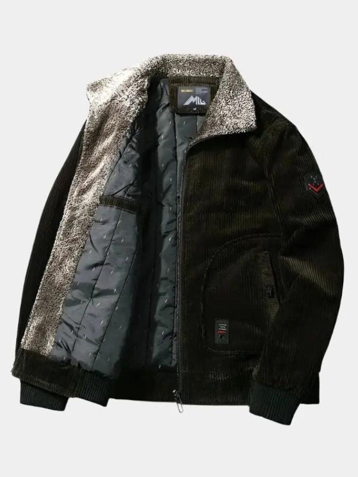 Rib™ | Casaco térmico de veludo