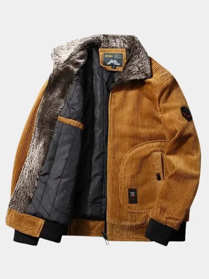 Rib™ | Casaco térmico de veludo