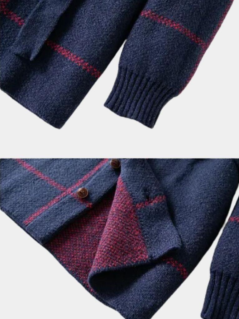 Rom™ | Casaco de malha com cinto