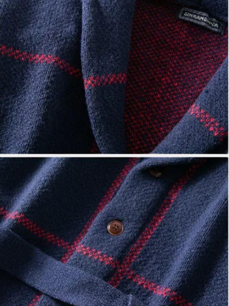 Rom™ | Casaco de malha com cinto