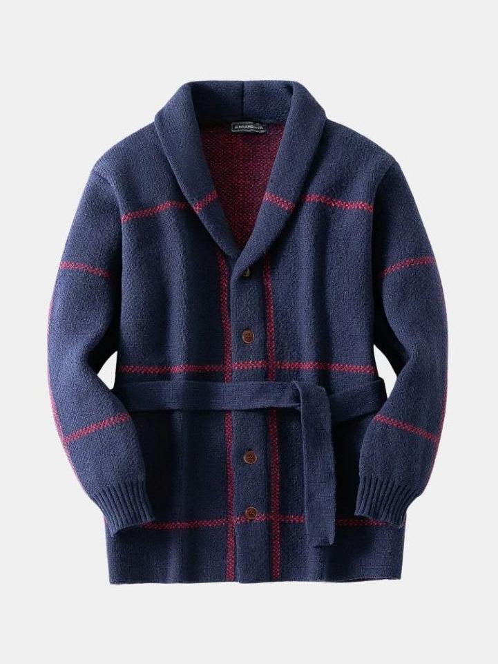 Rom™ | Casaco de malha com cinto