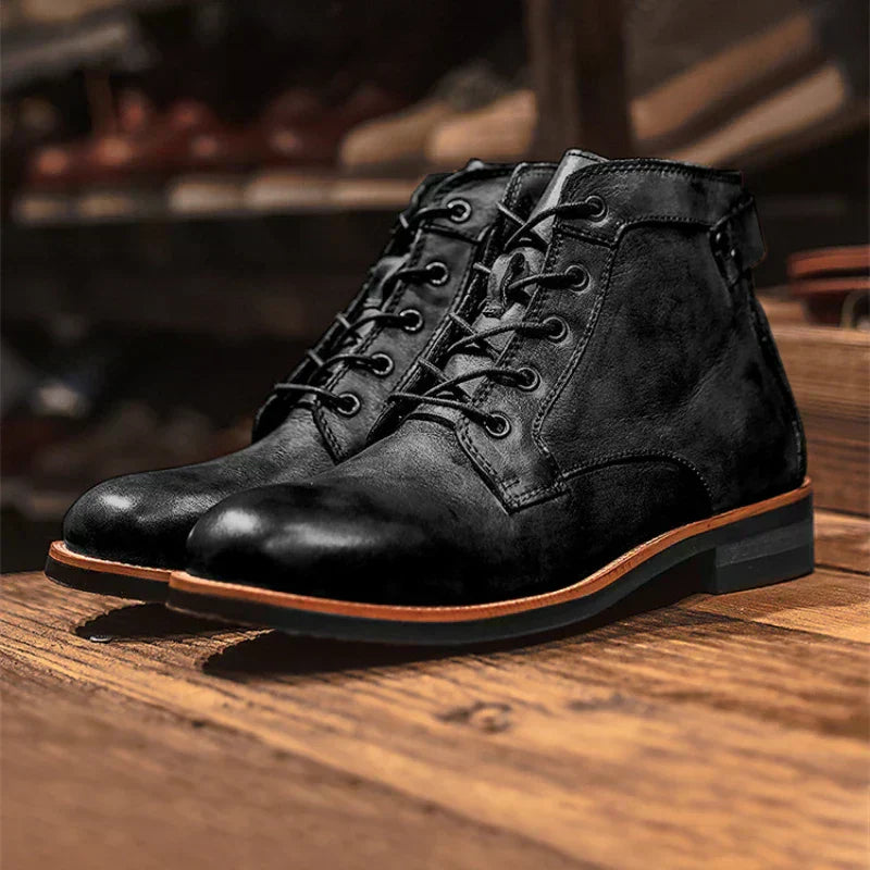 Fanum | Botas para Homem a Bico Redondo Retro