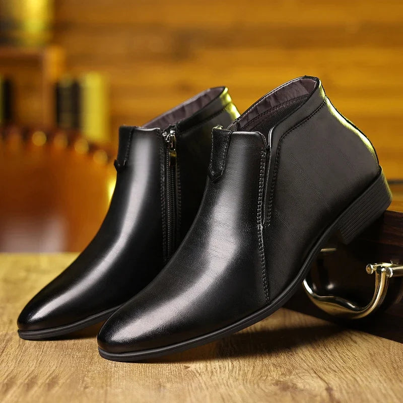 Pierre™ | Botas para homens com fecho éclair