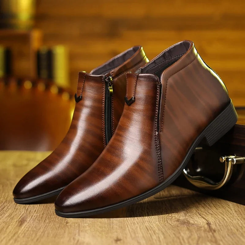 Pierre™ | Botas para homens com fecho éclair