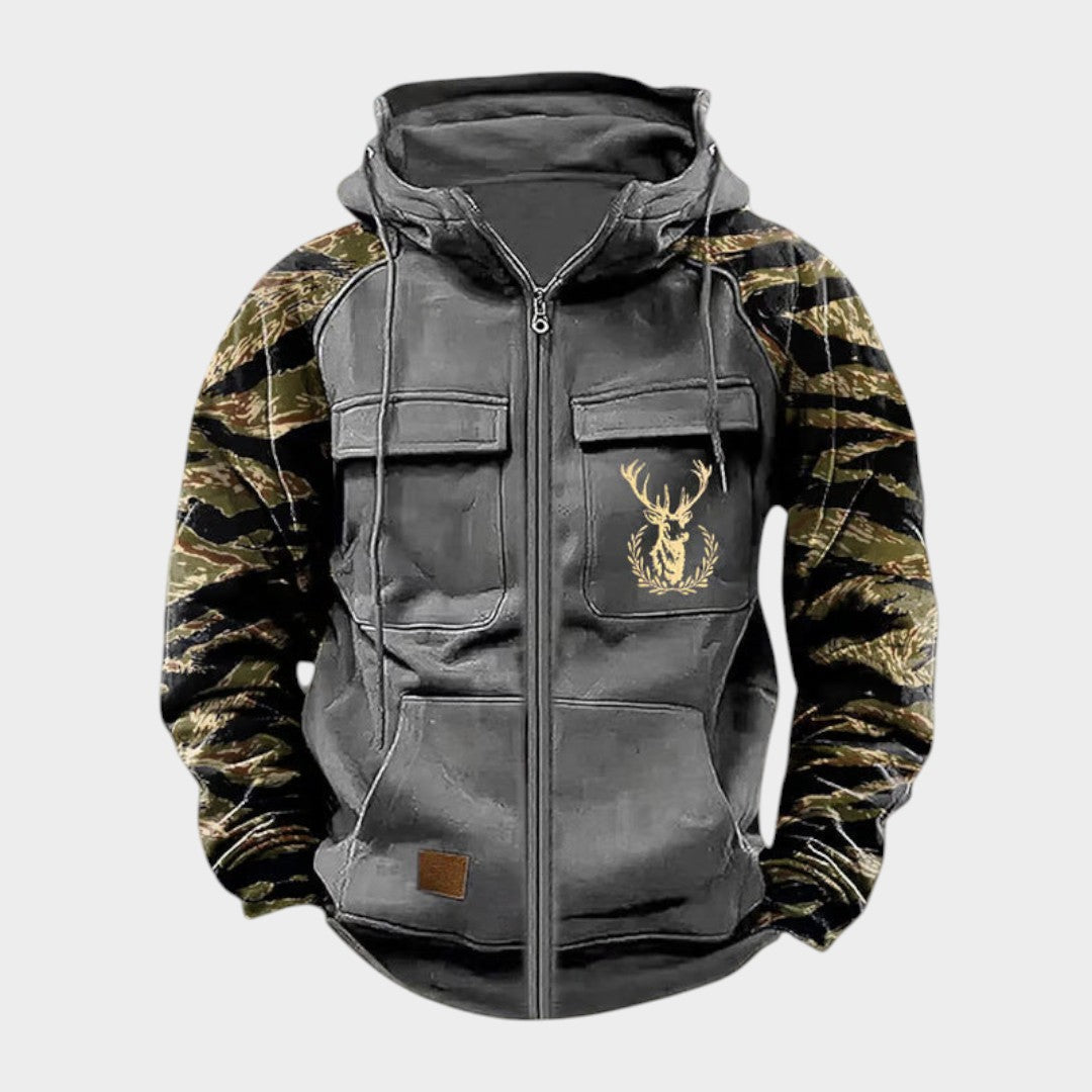 Leonardo™ | Sweatshirt vintage com blocos de cor